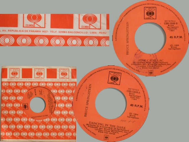 Bruce Springsteen - DANCING IN THE DARK / PINK CADILLAC